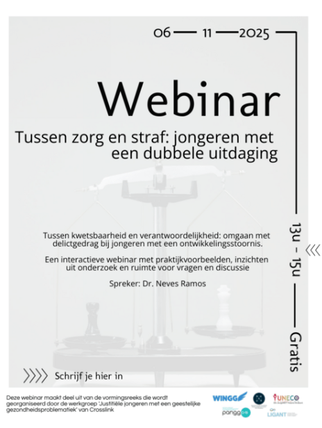  Webinar ‘Tussen zorg en straf’